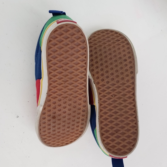 Colorblack toddler velcro vans - Picture 4 of 5